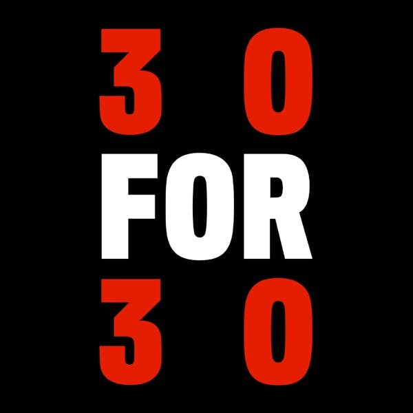 30 For 30 Podcasts Poster